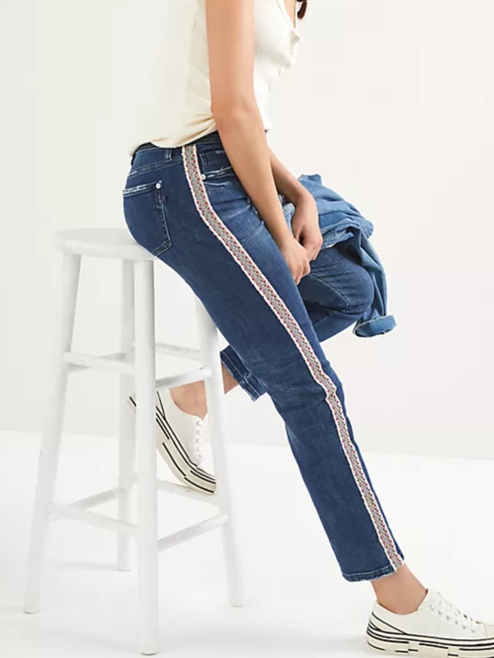Anthropologie Slim Boyfriend Jeans